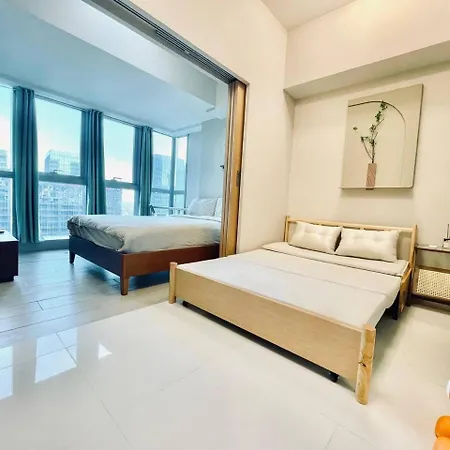 Thompson Suites - 2 Beds, Uptown Parksuites Tower 1 25F Manila Exterior photo