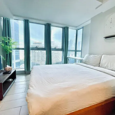 Thompson Suites - 2 Beds, Uptown Parksuites Tower 1 25F Manila Exterior photo